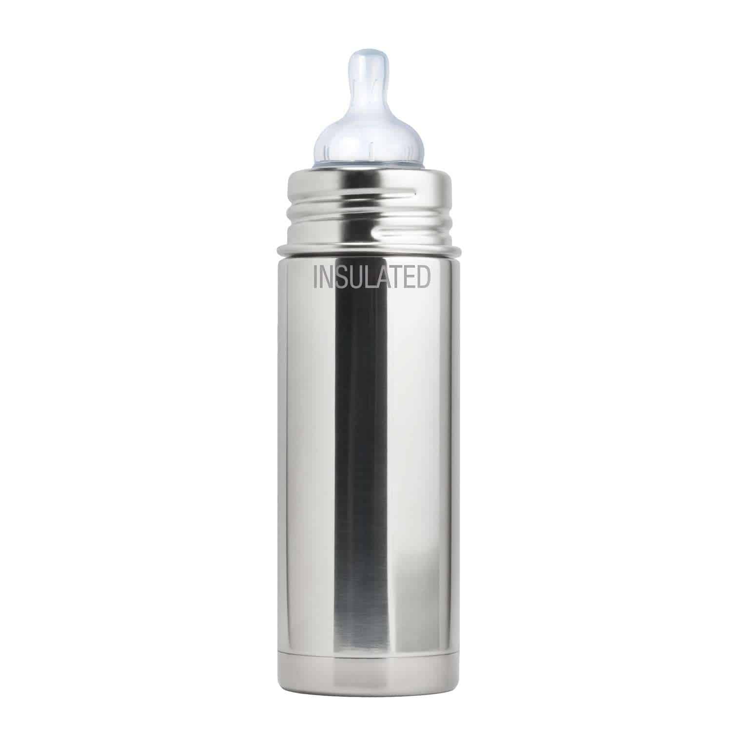 Pura Kiki® Insulated Infant Bottle (250ml) 9oz - Natural Mirror
