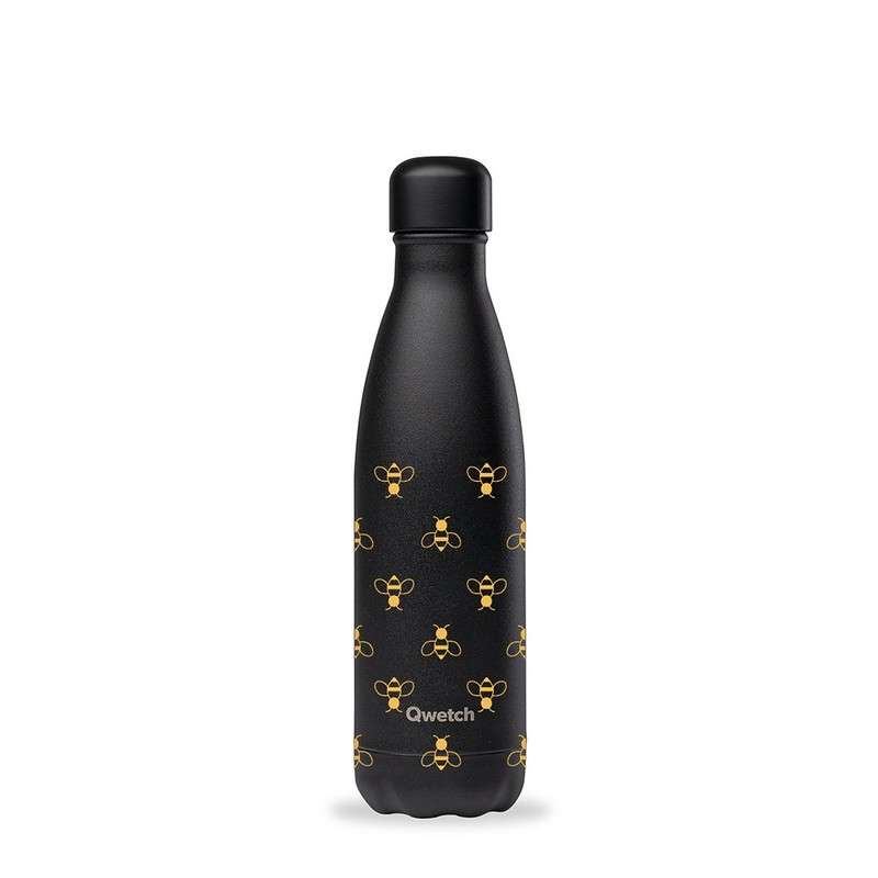 Qwetch Insulated Stainless Steel Bottle - Bees