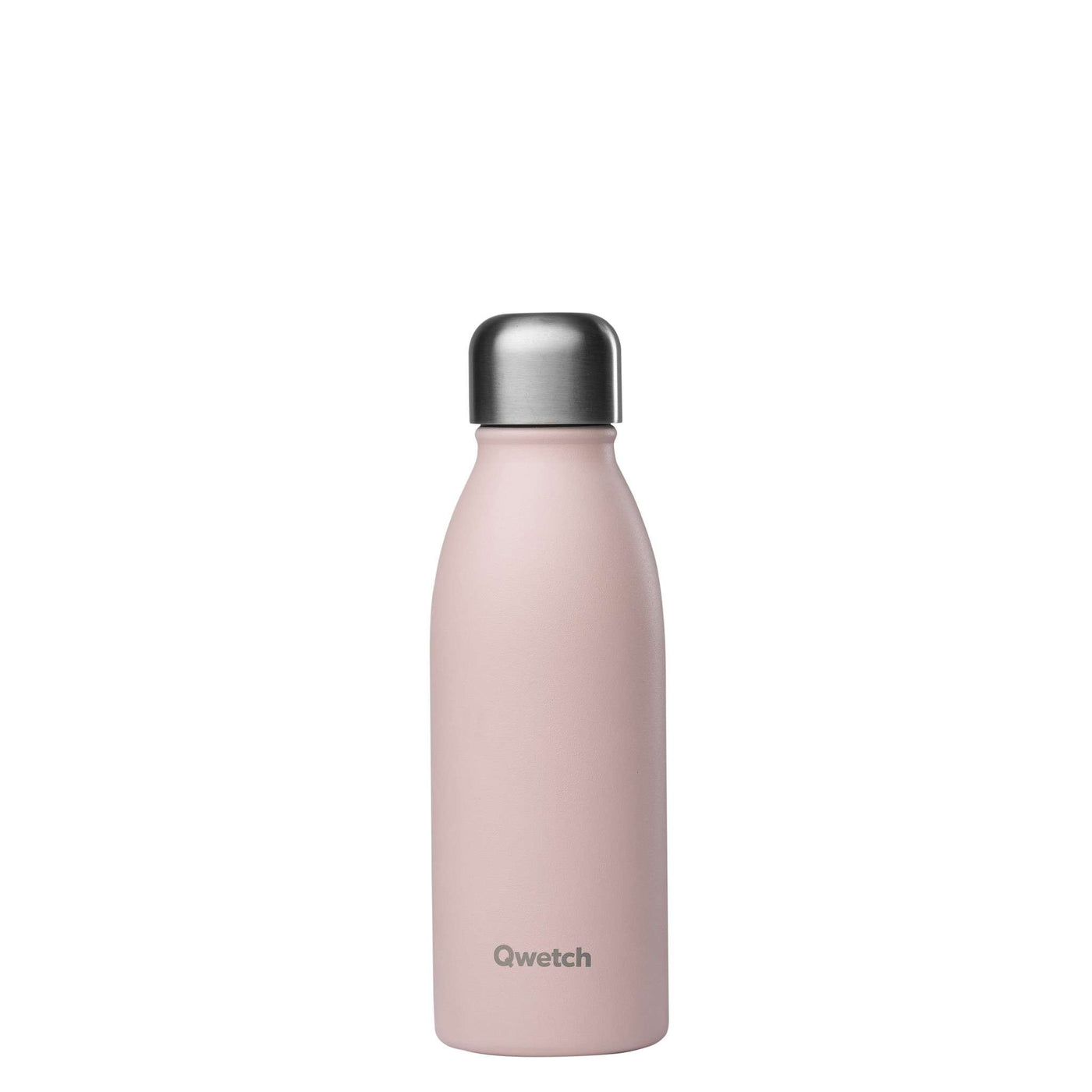 Qwetch Stainless Steel ONE Bottle - pastel pink (1)