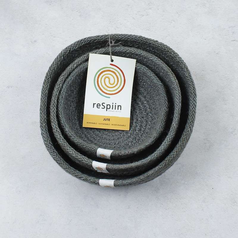 ReSpiin Jute Bowl Set (Mini - Grey)