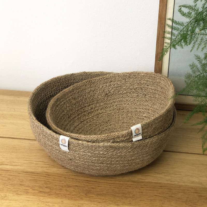 ReSpinn Natural Seagrass Bowl