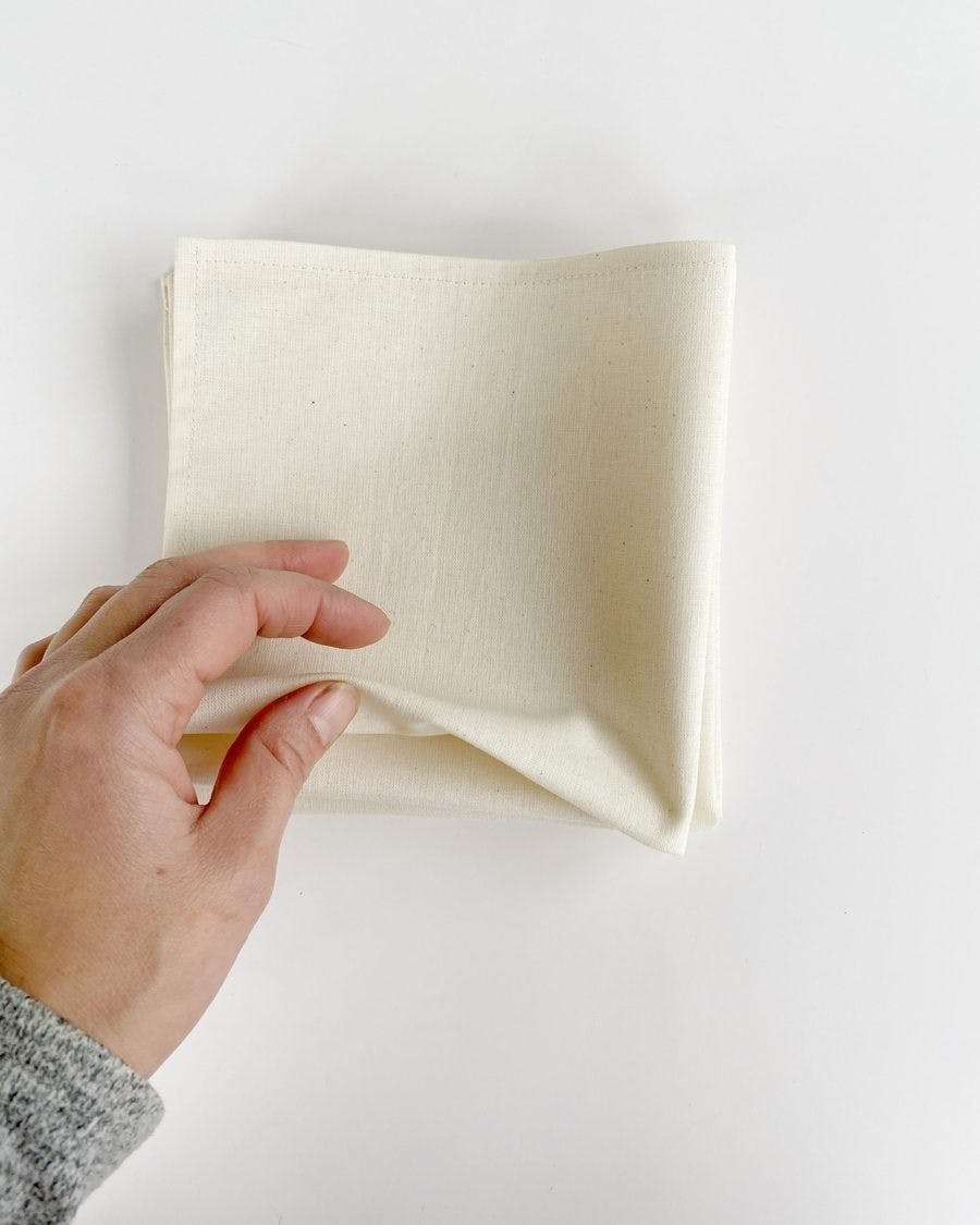 Rewinder Natural Eco fabric Napkin 4 Pack