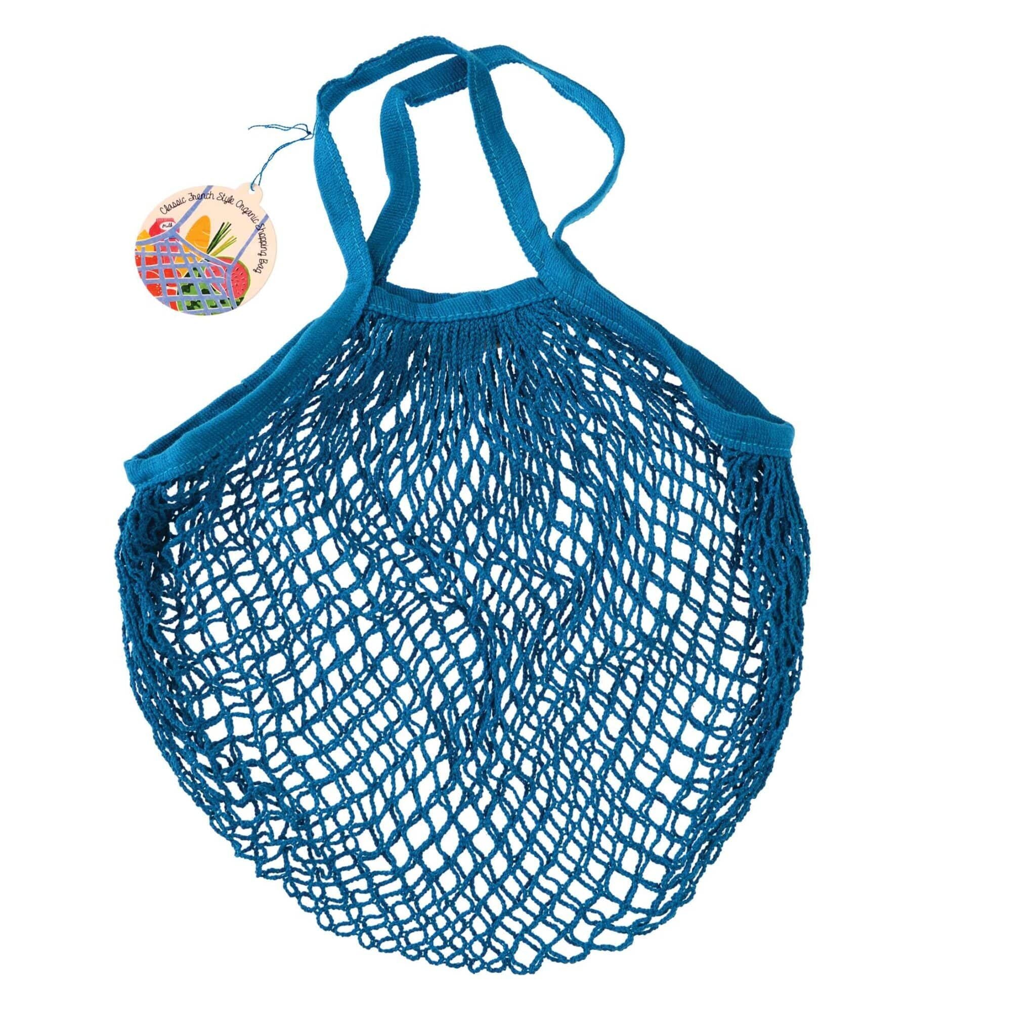 Rex London Organic Cotton Net Bag - Greek Blue (1)