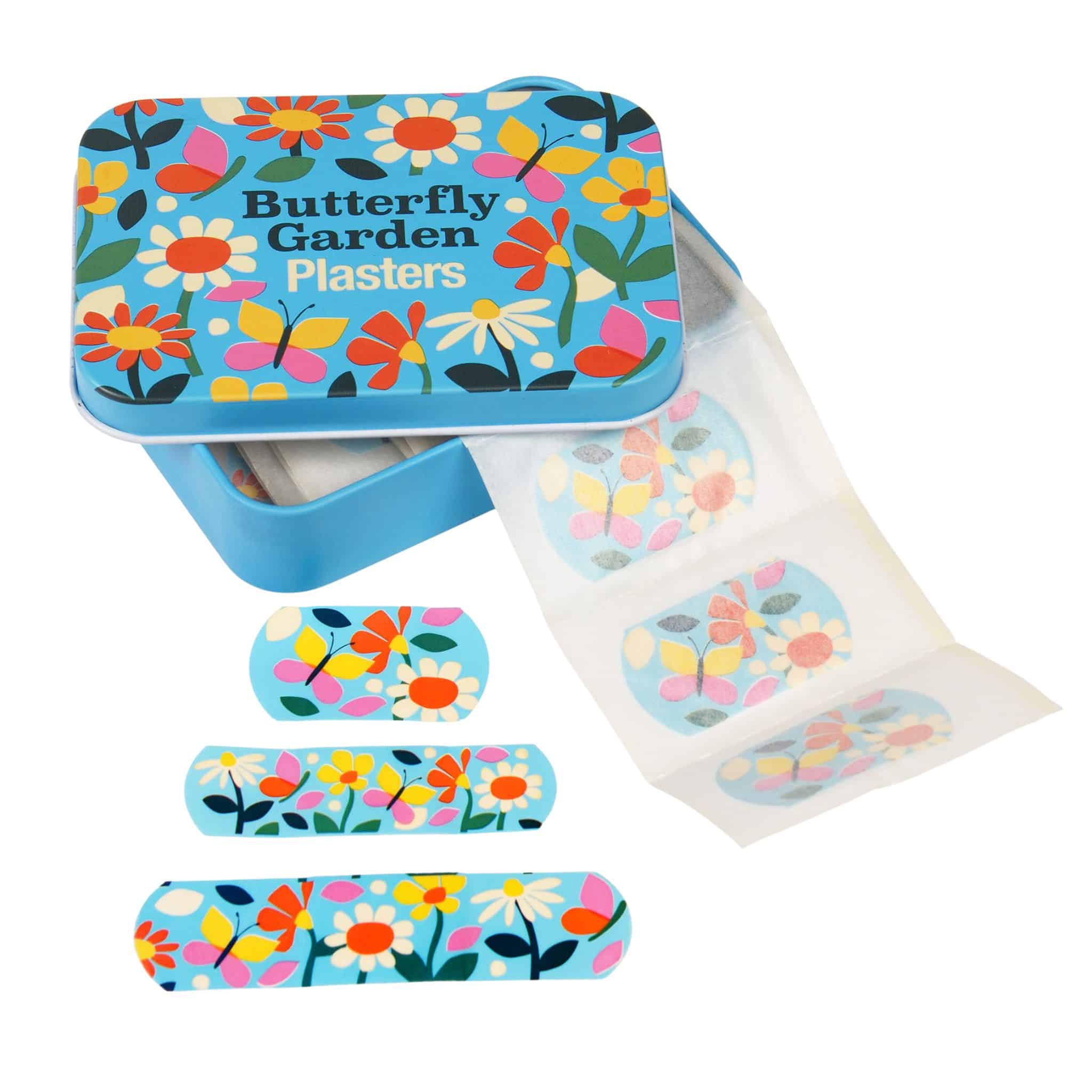 Rex London - Plasters tin pack 30 - Butterfly Garden (3)