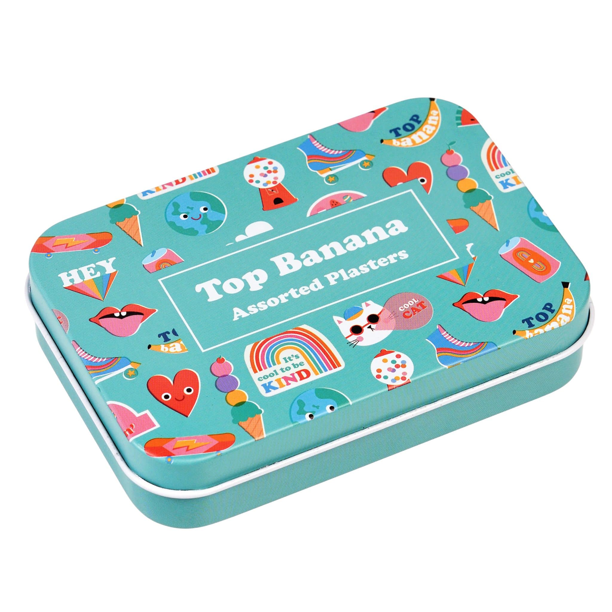 Rex London - Plasters tin pack 30 - Top Banana (1)