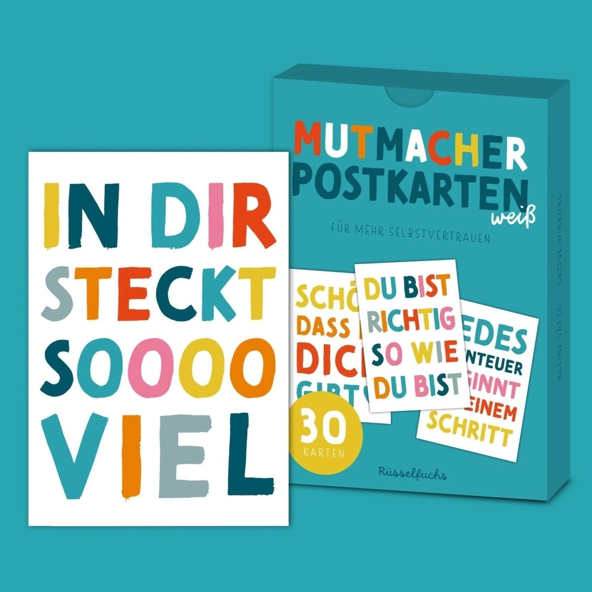 Postkarten-Set Mutmacher