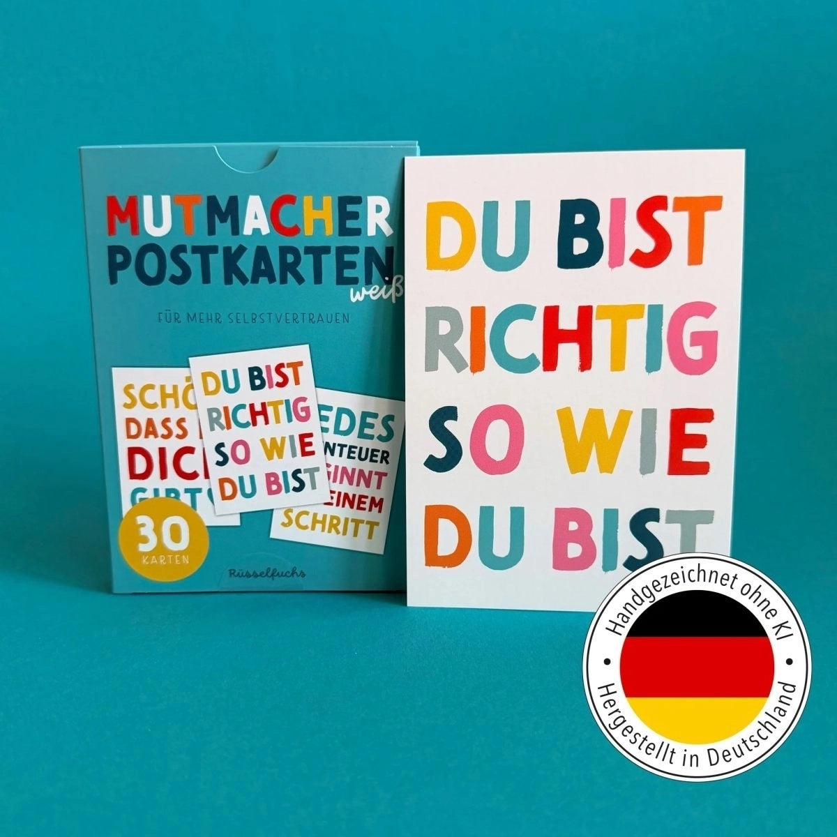 Postkarten-Set Mutmacher