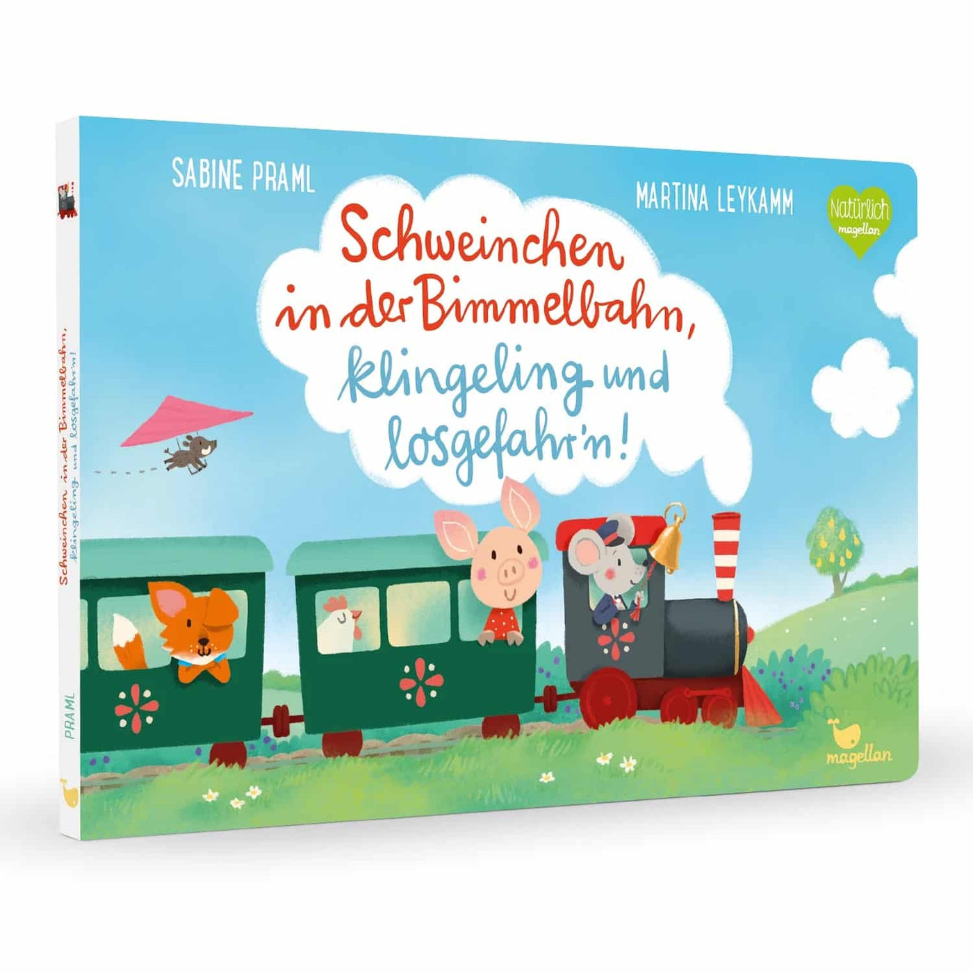 Schweinchen in der Bimmelbahn, klingeling und losgefahrn von Praml und Leykamm (2)