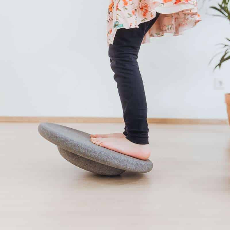 Stapelstein Balance Board Colors grey