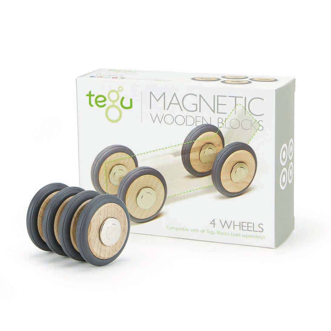 Tegu Magnetic Wheels (4 pieces)