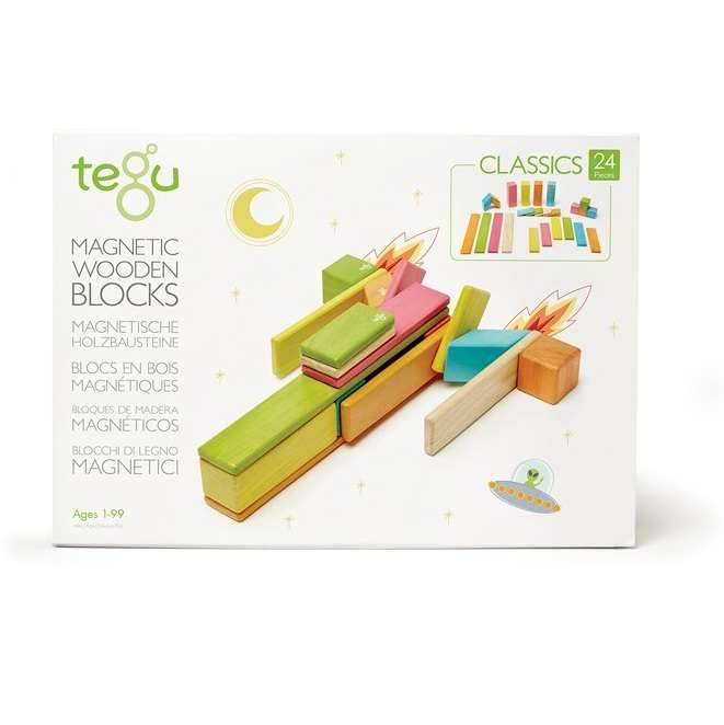 Tegu magnetisches Holzset 24 teilig