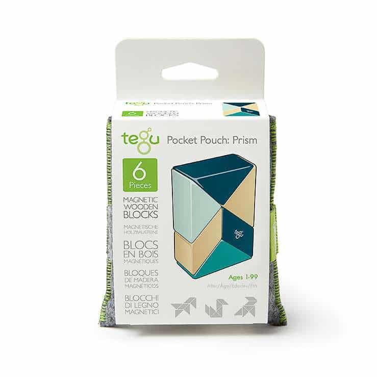 Tegu Pocket Pouch Prism (Blue - 6 pieces)