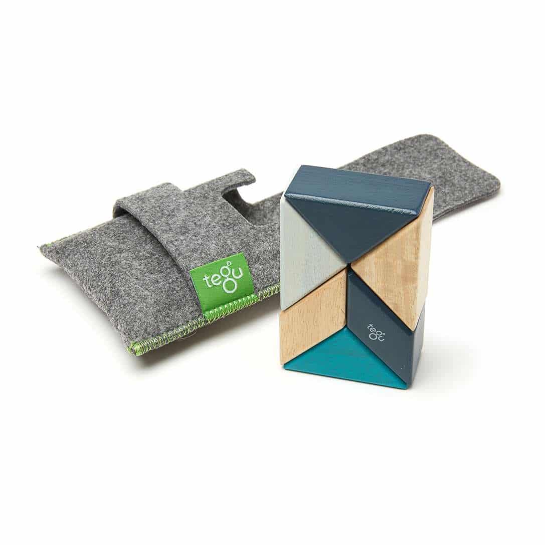 Tegu Pocket Pouch Prism (Blue - 6 pieces)