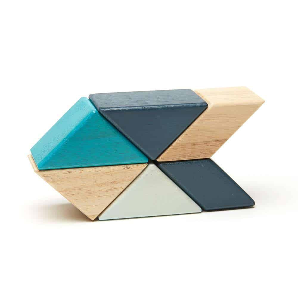 Tegu Pocket Pouch Prism (Blue - 6 pieces)