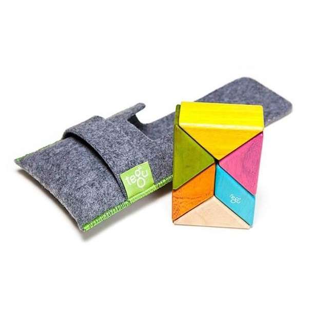 Tegu Pocket Pouch Prism Colourful - 6 pieces (2)