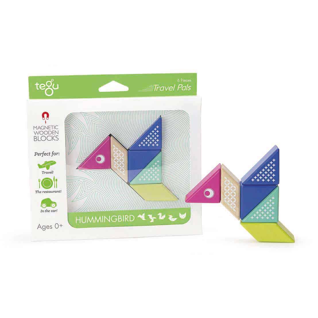 Tegu Travel Pals Hummingbird (6 pieces)