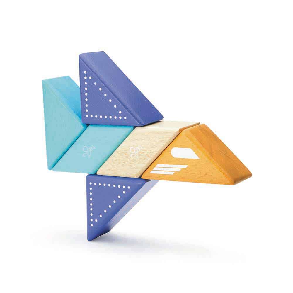 Tegu Travel Pals Jet Plane (6 pieces)