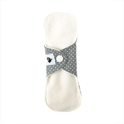 WeeCare Panty Liner (dots - dusty blue)