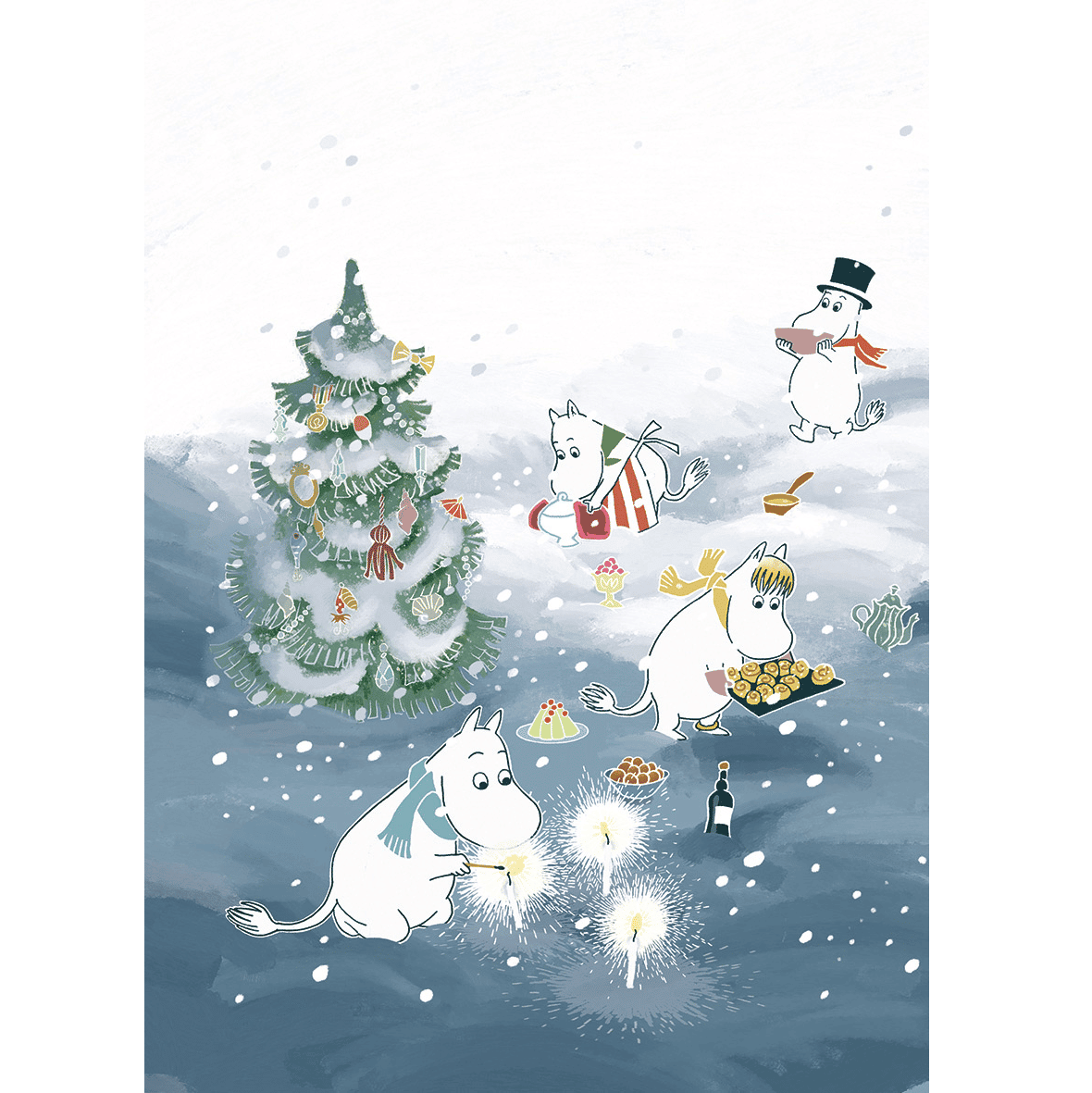 Weihnachten im Mumintal by Tove Jansson, Davidsson, Haridi