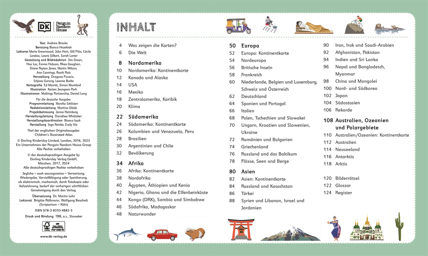 Weltatlas für Kinder