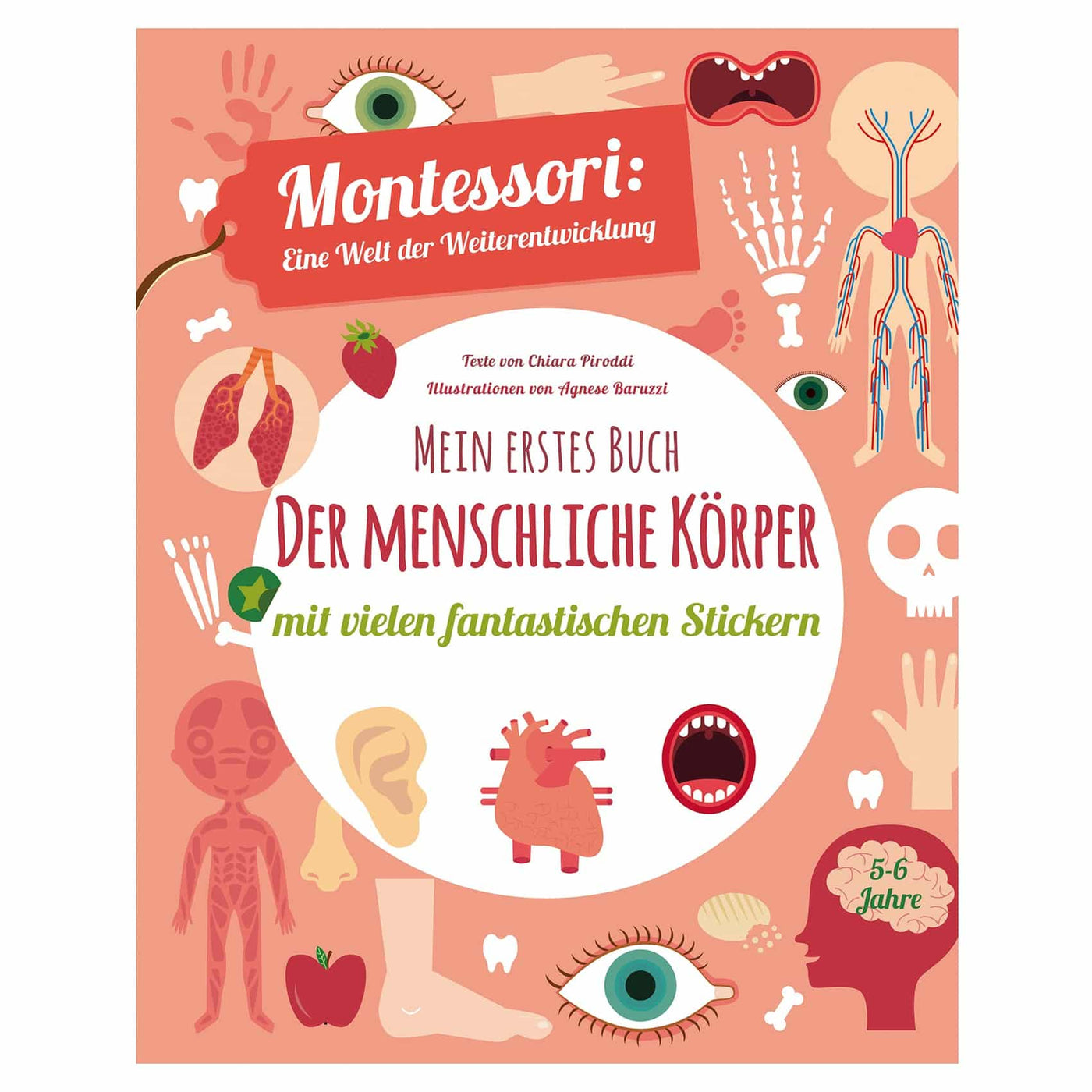 White Star Mein erstes Buch Der menschliche Körper Montessori eine Welt der Weiterentwicklung