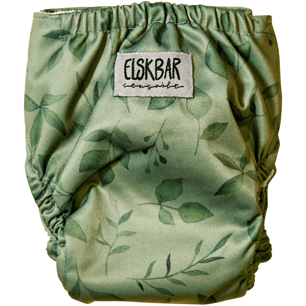 elskbar aio natural-newborn-twigs-mint-cloth-diaper-rear
