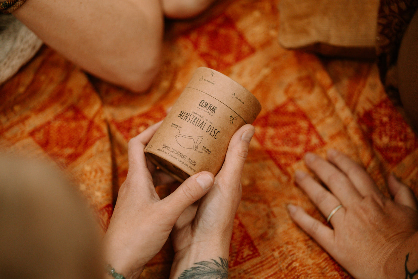 Elskbar Menstruationsscheibe