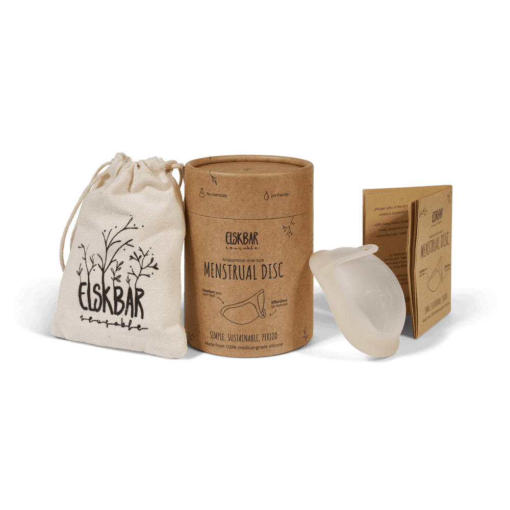 Elskbar Menstruationsscheibe