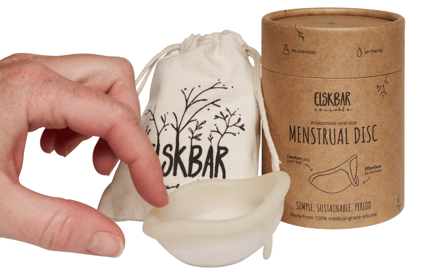 Elskbar Menstruationsscheibe