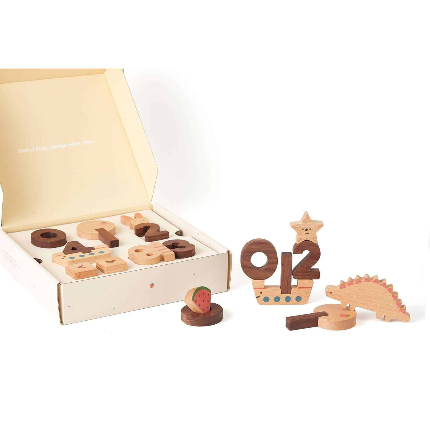 oioiooi Numbers Play Block Set