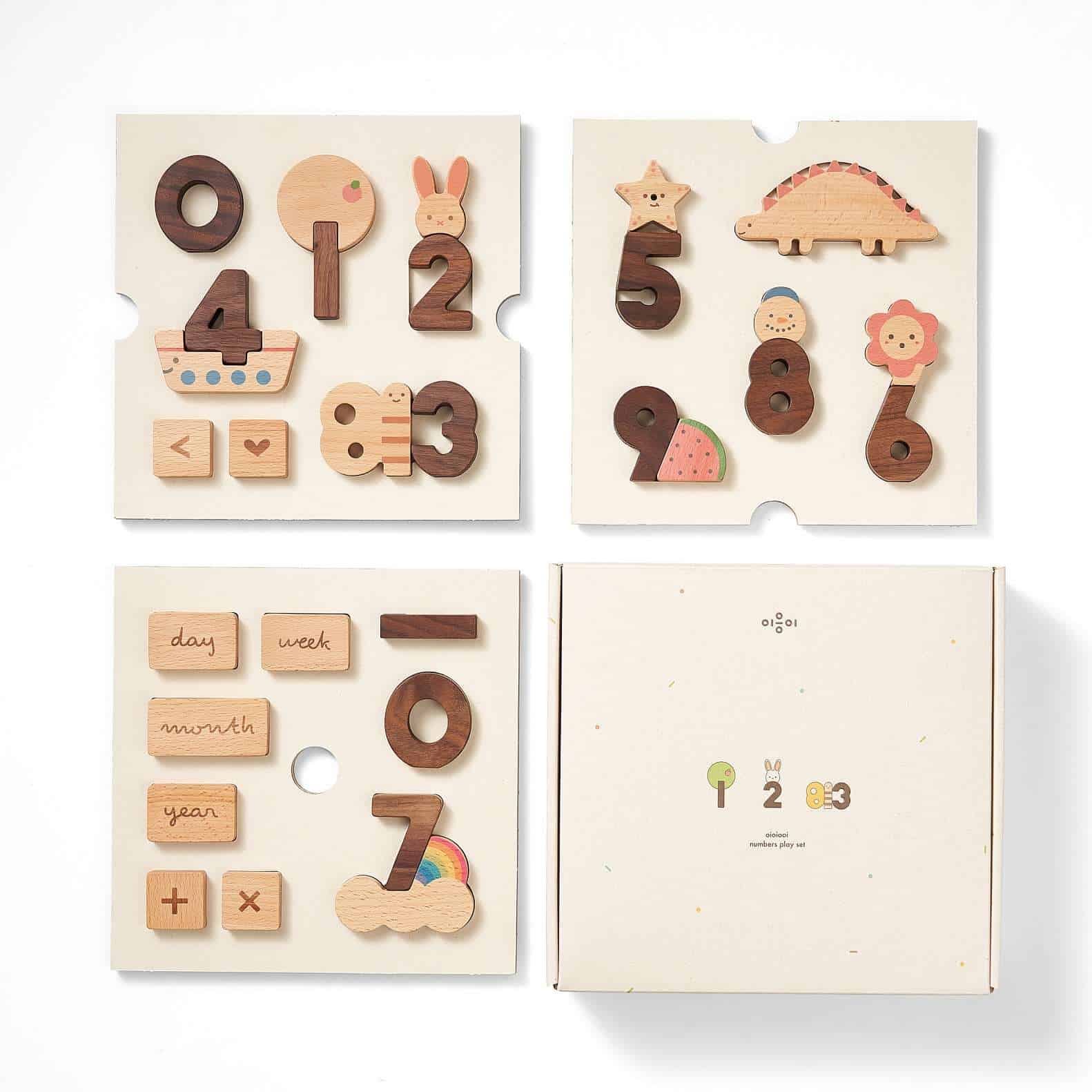 oioiooi Numbers Play Block Set