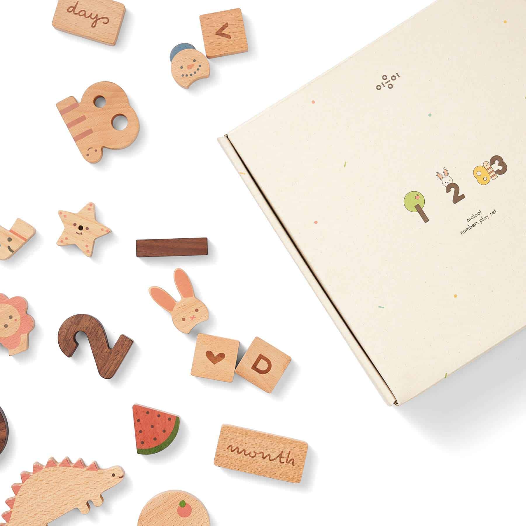 oioiooi Numbers Play Block Set