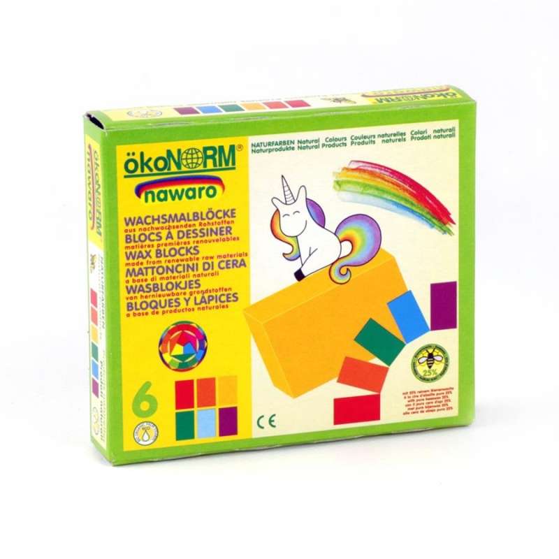 ökoNORM Wax Blocks Unicorn (6 Colours) 3