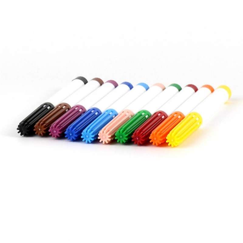 ökoNorm Easy baby felt tip pen 5mm - 10 colours (easily washable)