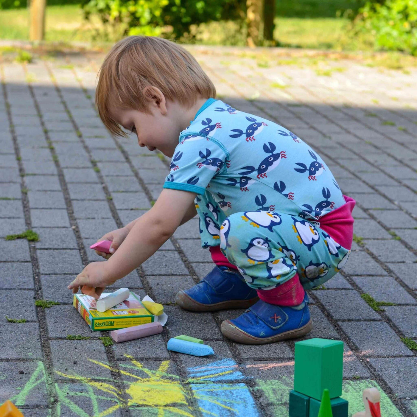 ökoNORM drawing chalk (7 colours)