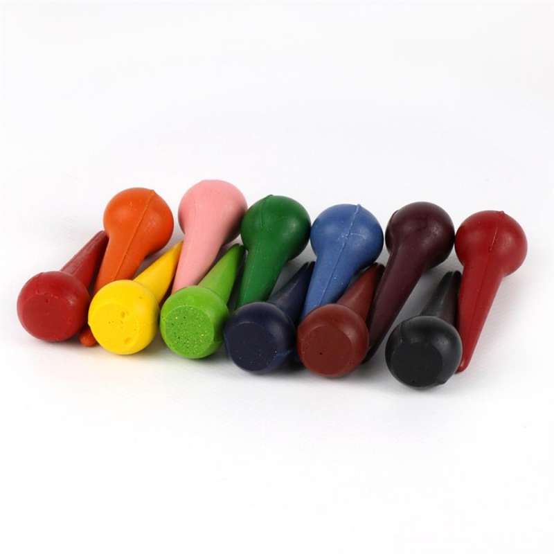 ökoNorm wax color cones, carton - 12 colors - ÖKO-TEST very good